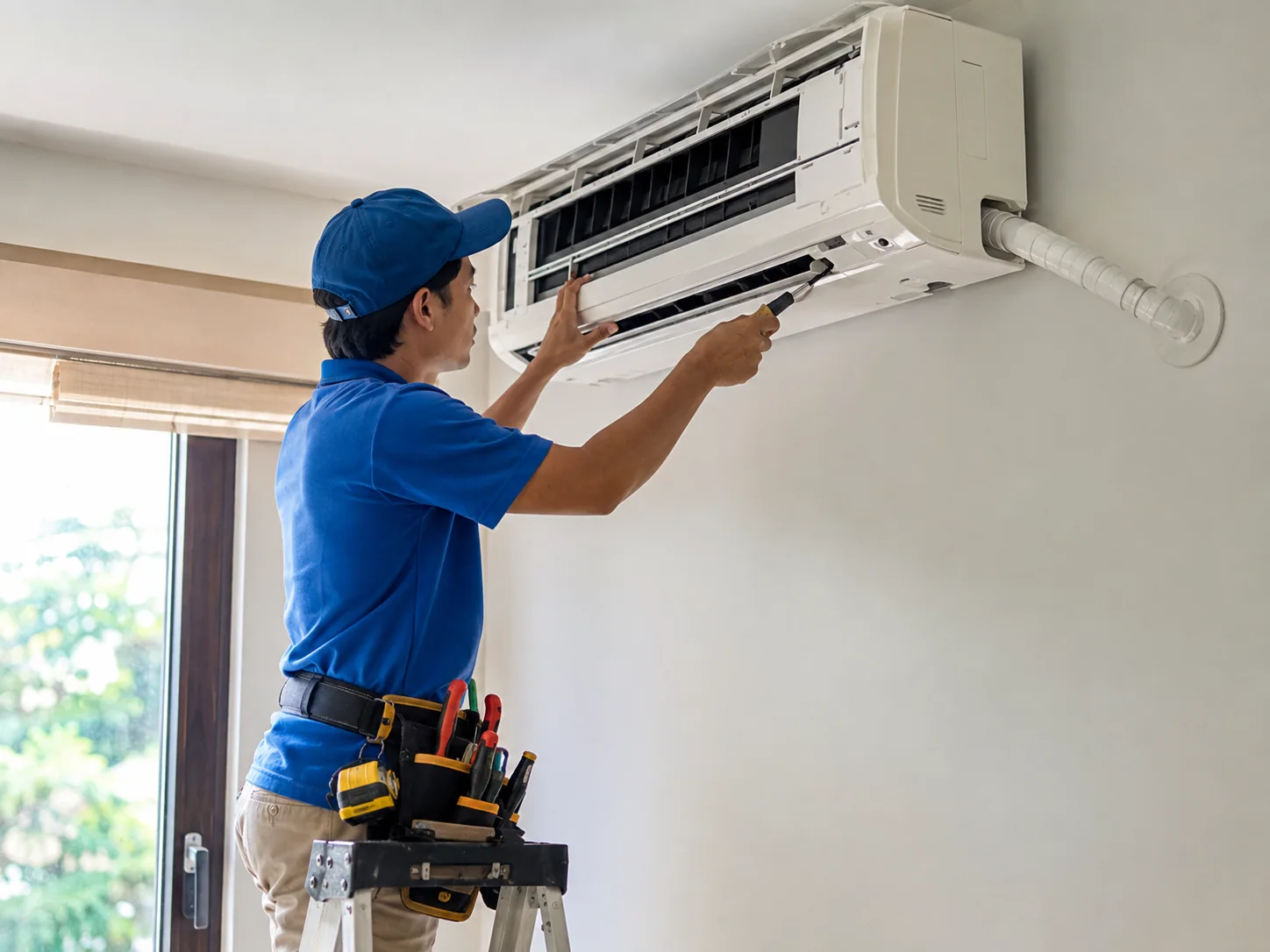 Air-conditioning installer